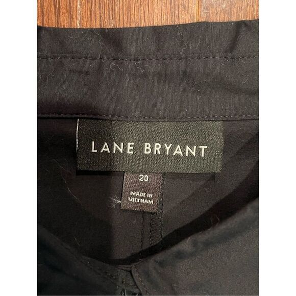 Lane Bryant Extreme Peplum Tunic Women’s Long sleeves with roll tabs Shirt - Picture 13 of 17